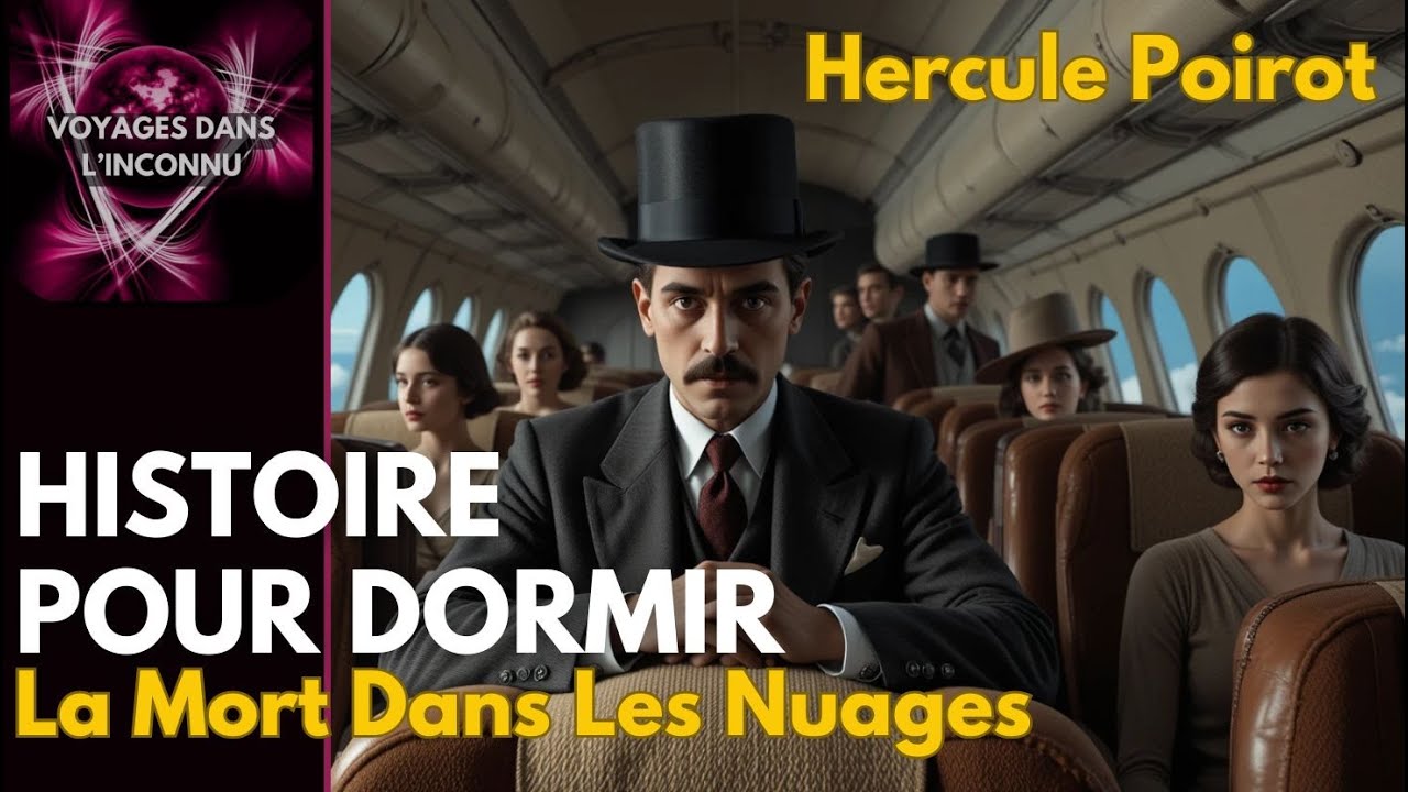 Histoire Relaxante pour Dormir : 😴💤 La Mort dans les Nuages avec Hercule Poirot | Agatha Christie