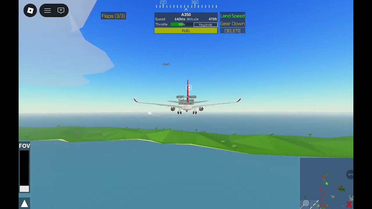 My landing (i am using com rn)