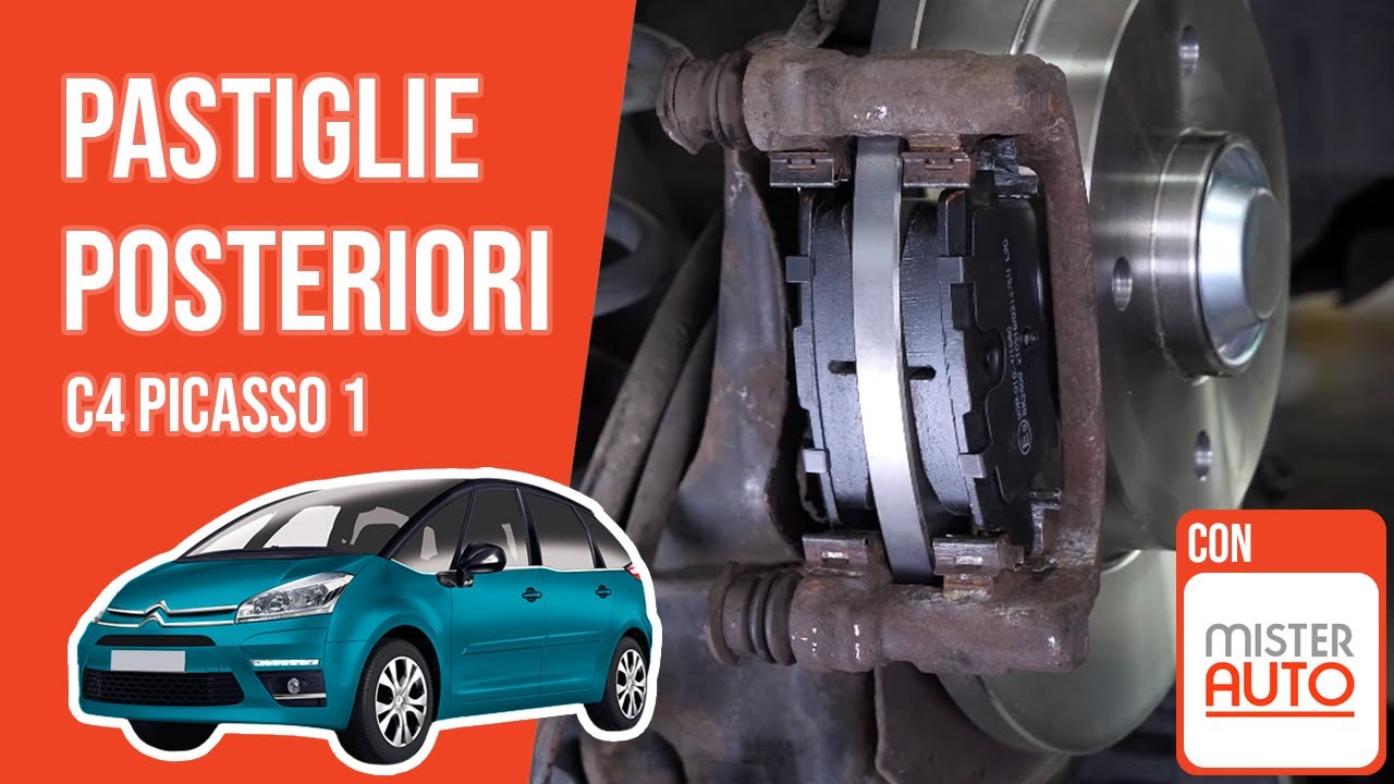 Cambio pastiglie posteriori C4 Picasso 1 🚗