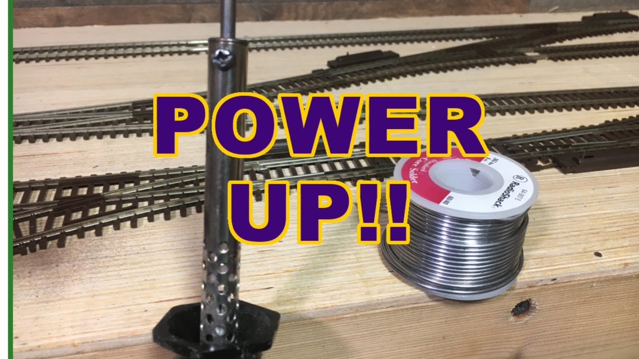 EASY FAST and CLEAN way to solder feeder wires on your layout!