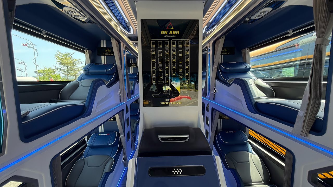 Xe khách Kim Long 34 phòng về với nhà xe An Anh Limousine 