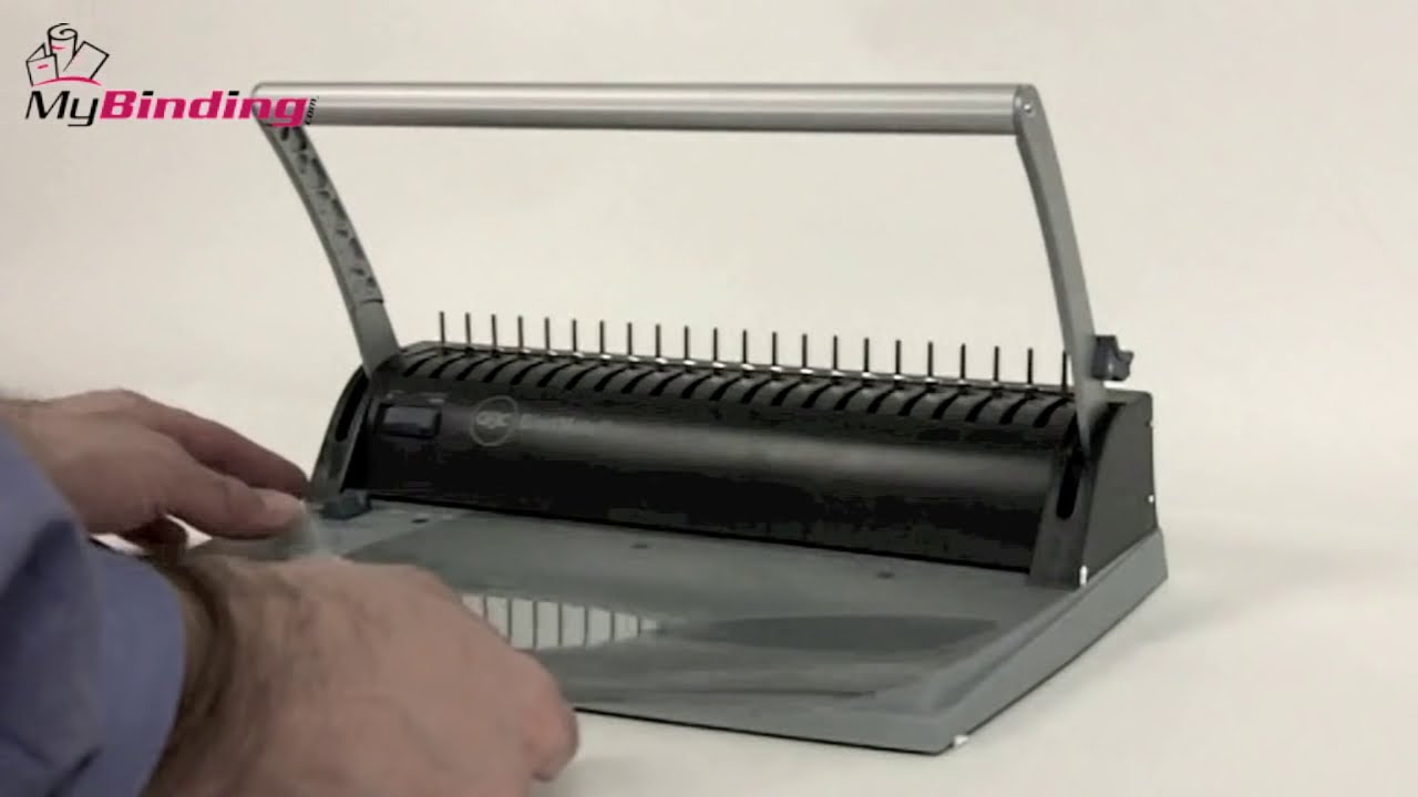 GBC BindMate Manual Comb Binding Machine Demo-Discontinued Product