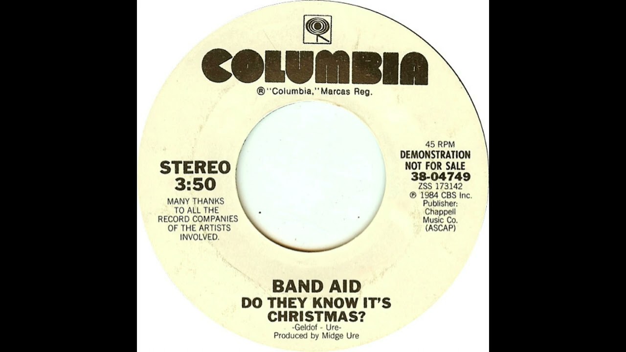 Band Aid - Do They Know It's Christmas? (Instrumental)