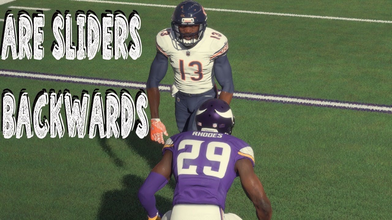 Are Some Sliders Backwards in Madden NFL 18? Reaction Time and Pass Coverage