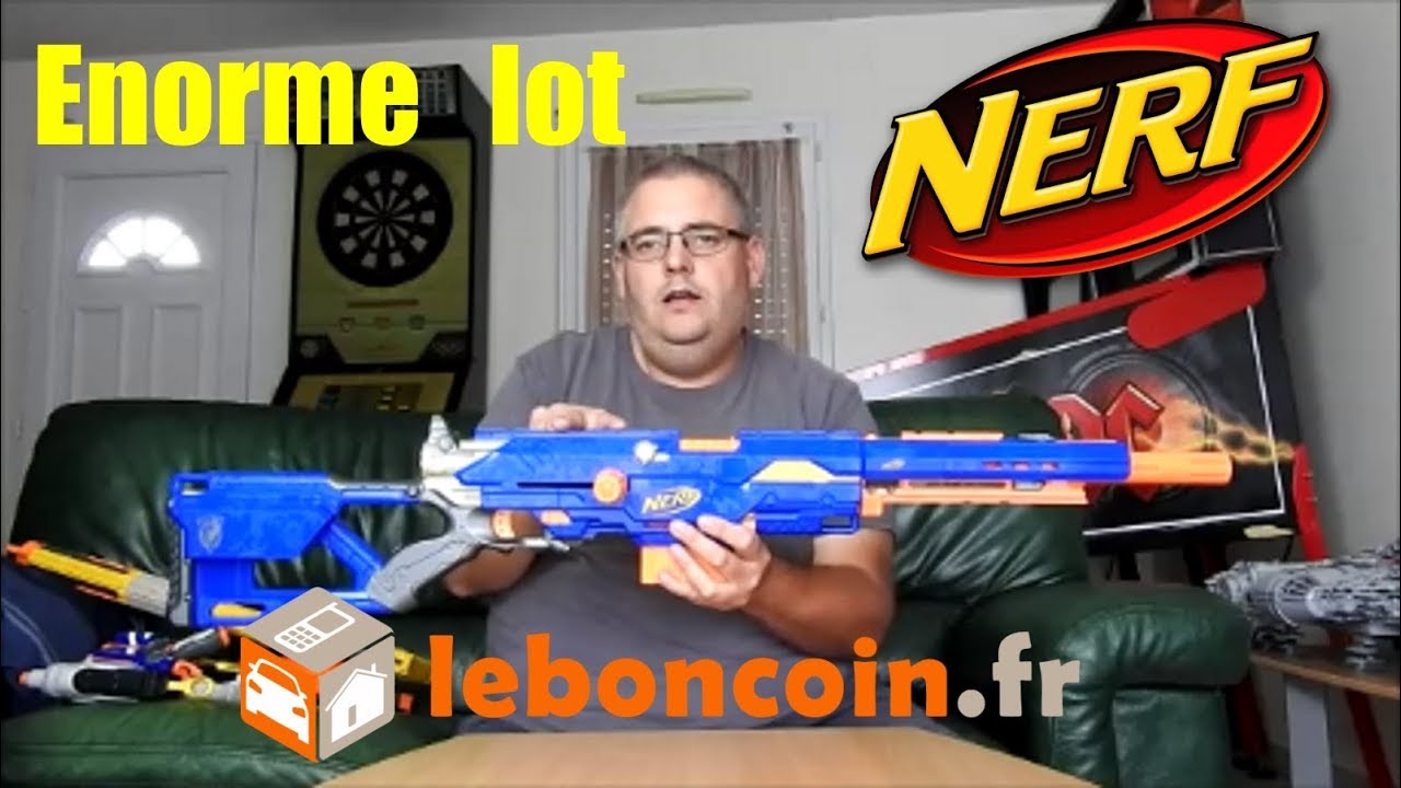 J'achète un énorme lot sur leboncoin juste pour un NERF