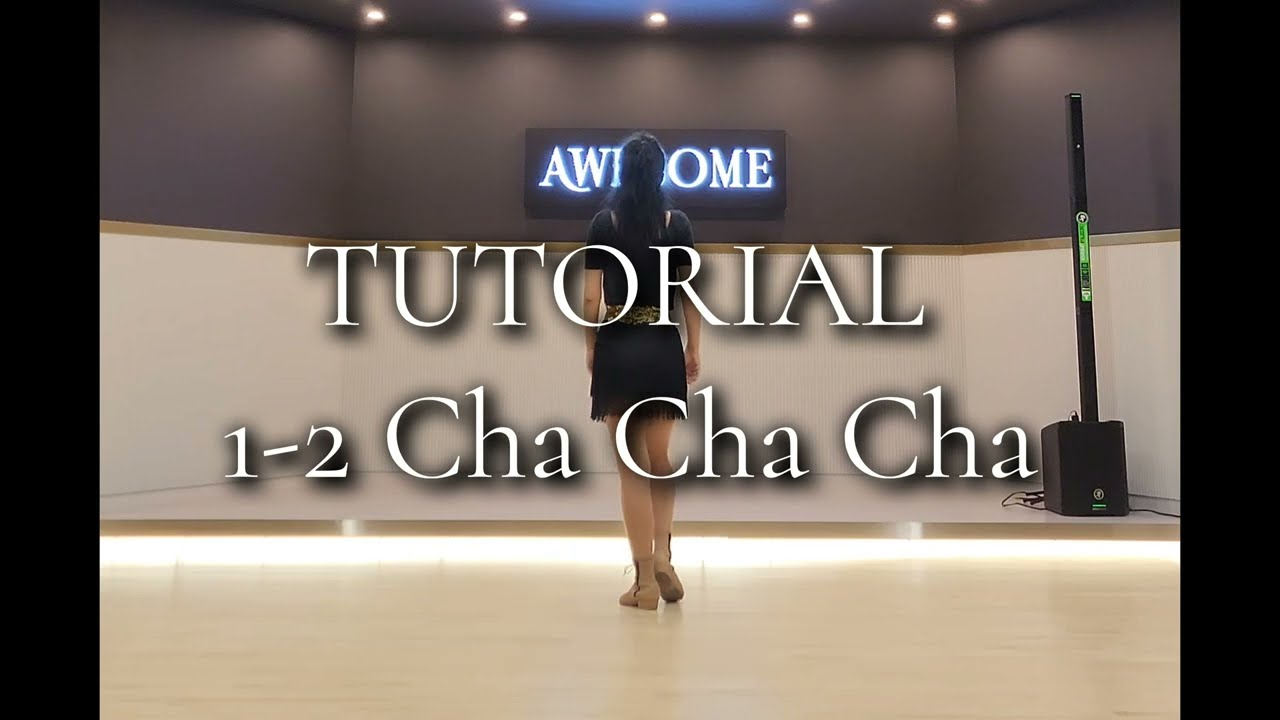 TUTORIAL - 1-2 Cha Cha Cha Line Dance(원투차차차 라인댄스)|초급