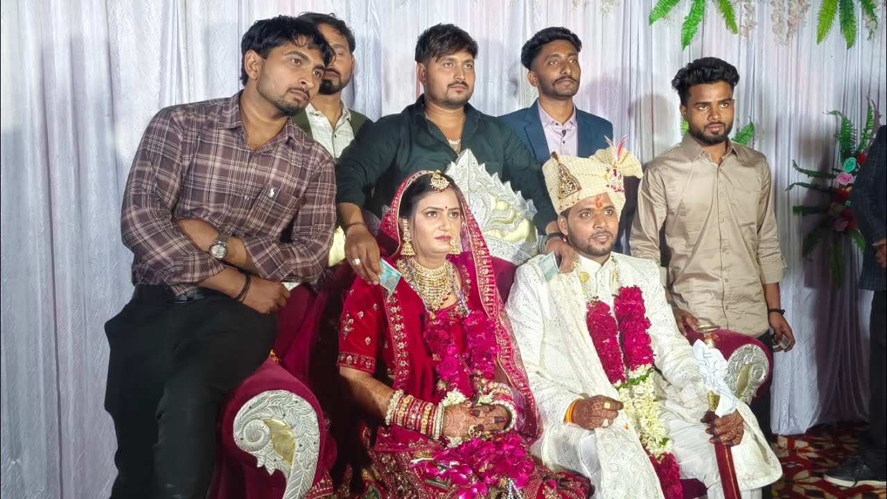 मनीष भाई और pooja भाभी का विवाह😊 ।। #vlogs #wedding 