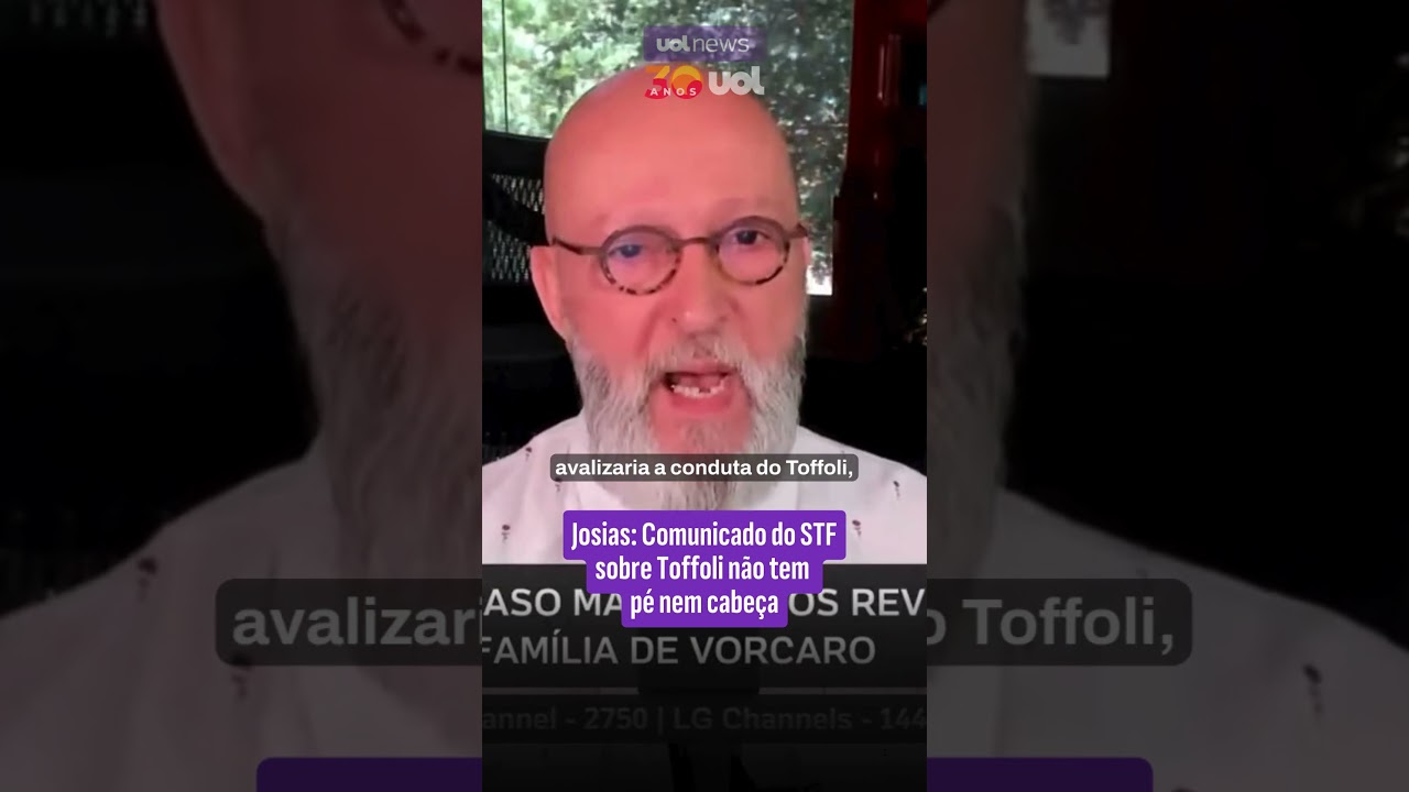 Toffoli tem que ser investigado; nudez do ministro leva STF para fase de despudor absoluto | Josias