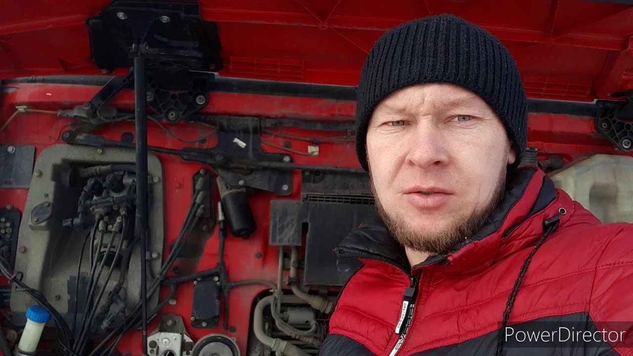 Как поставить кабину ровно, наклон на левую сторону iveco stralis.