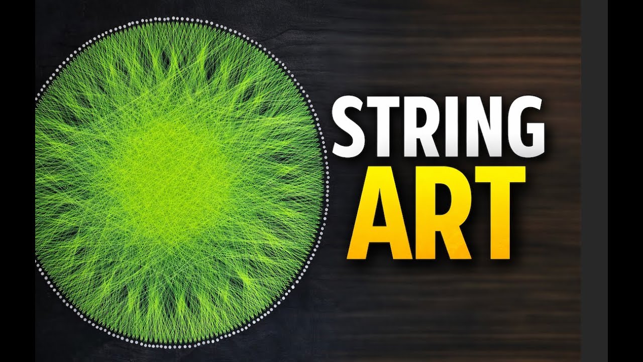 String art: Tournesol