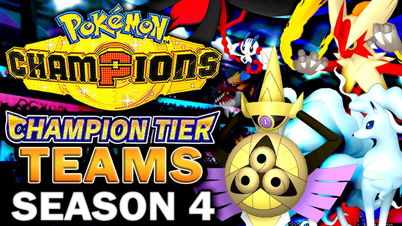 ЛУЧШИЕ команды в Pok&eacute;mon Champions ПРЯМО СЕЙЧАС
