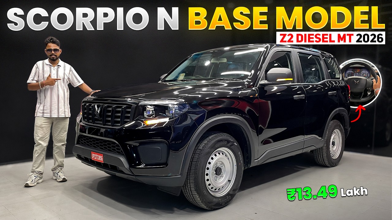New Mahindra Scorpio N Z2 Base Model 2026 🔥| Budget King 👑 Full Review