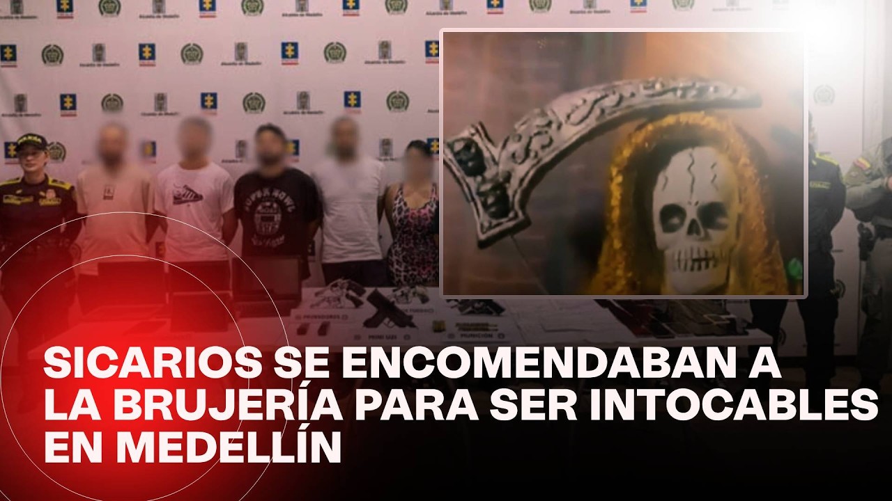 Sicarios tenían altares de brujería en su guarida en Medellín: buscaban ser intocables