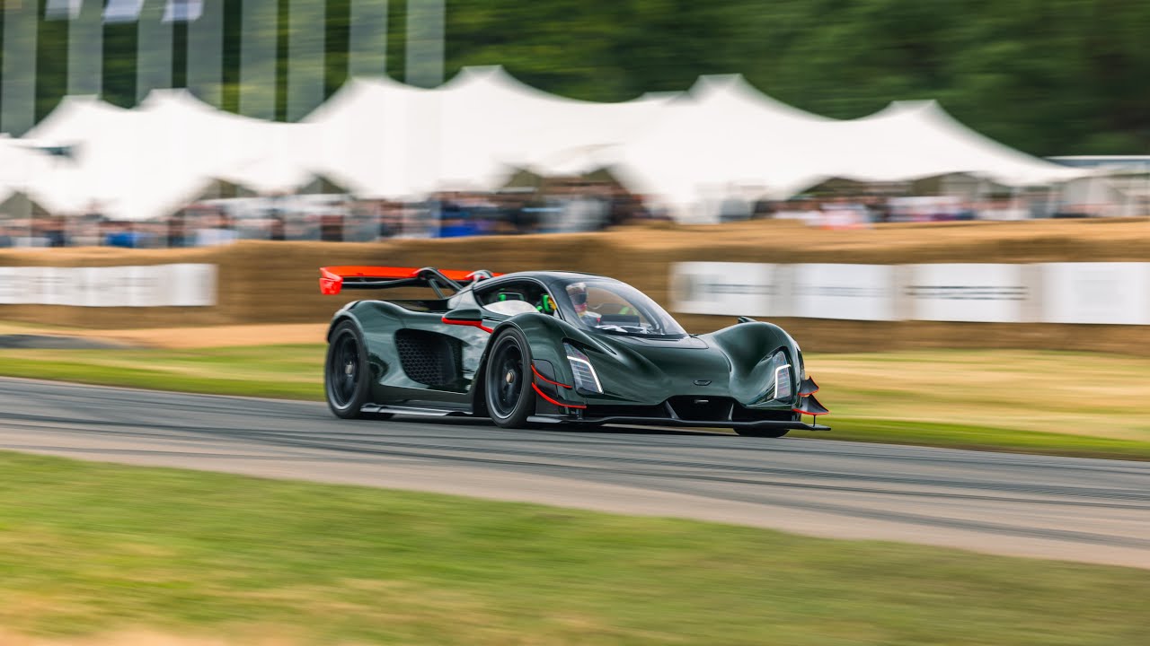 Czinger&rsquo;s Full Production Car Hill Climb Record inside the Monocoque | Goodwood Festival of Speed