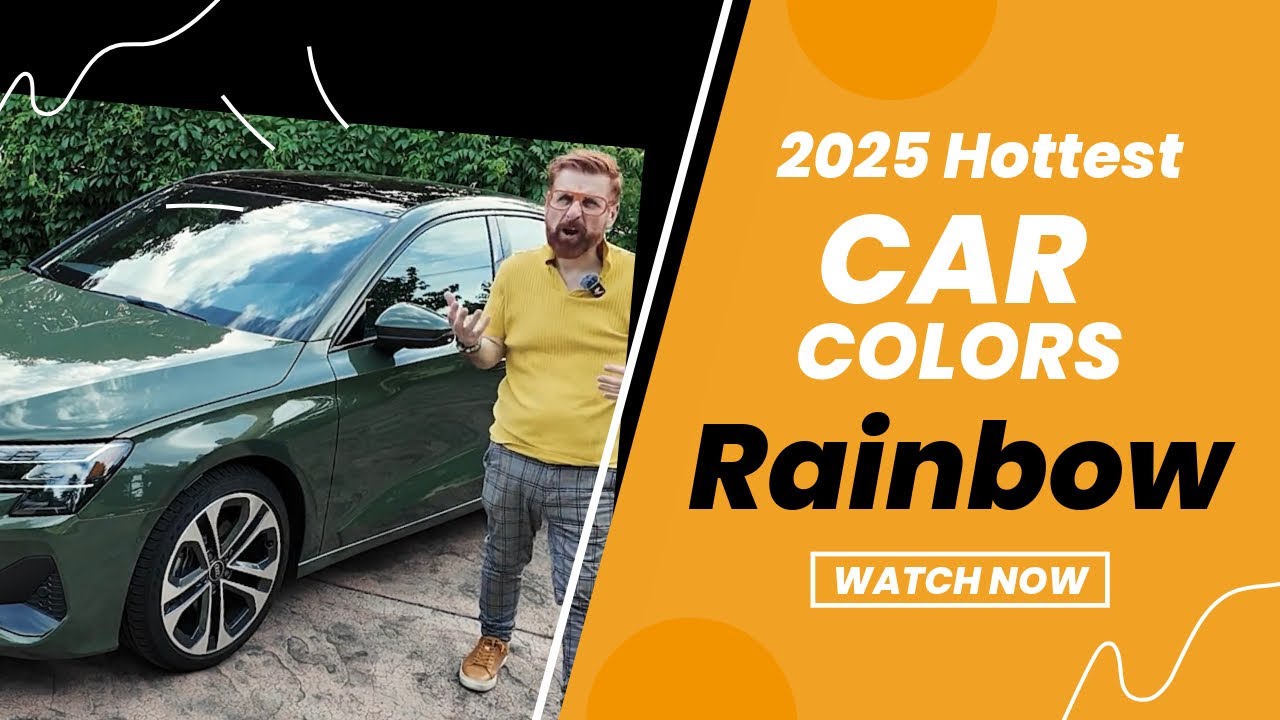 2025&rsquo;s Hottest Car Colors Are Bold, Loud, and Anything but Beige