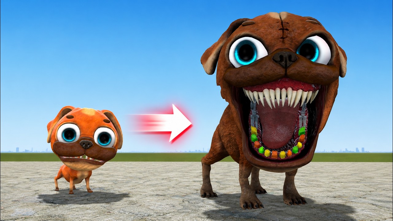 I UNLOCKED CHOMPY CHASEY PHASE 2! &mdash; Dark Pals: The 1st Floor in Garry&rsquo;s Mod