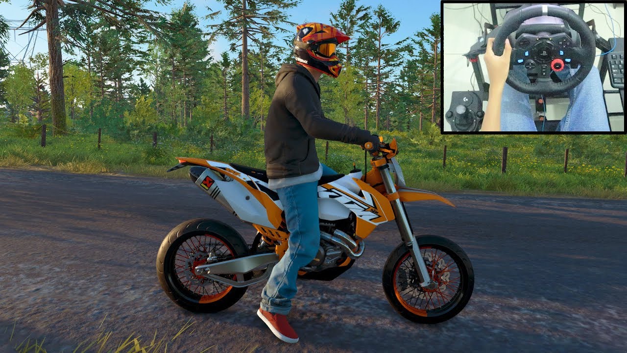 KTM EXC 450 Supermoto - The Crew 2 | Logitech g29 gameplay