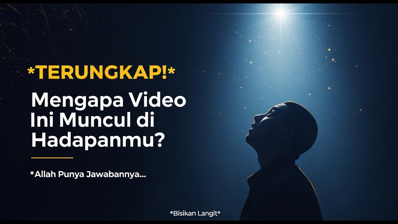 INI ALASANNYA! Kamu Melihat Video Ini SEKARANG | TAKDIR ATAU KEBETULAN?
