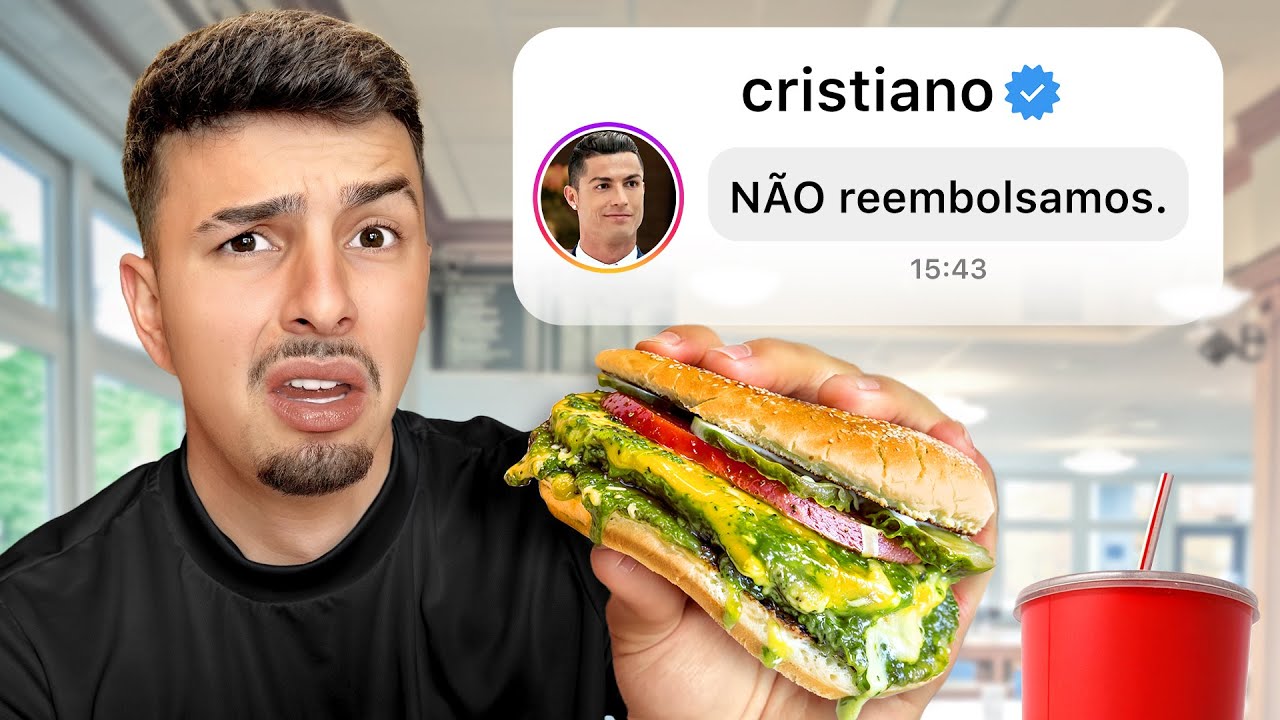 Testei os Restaurantes de Celebridades Famosas