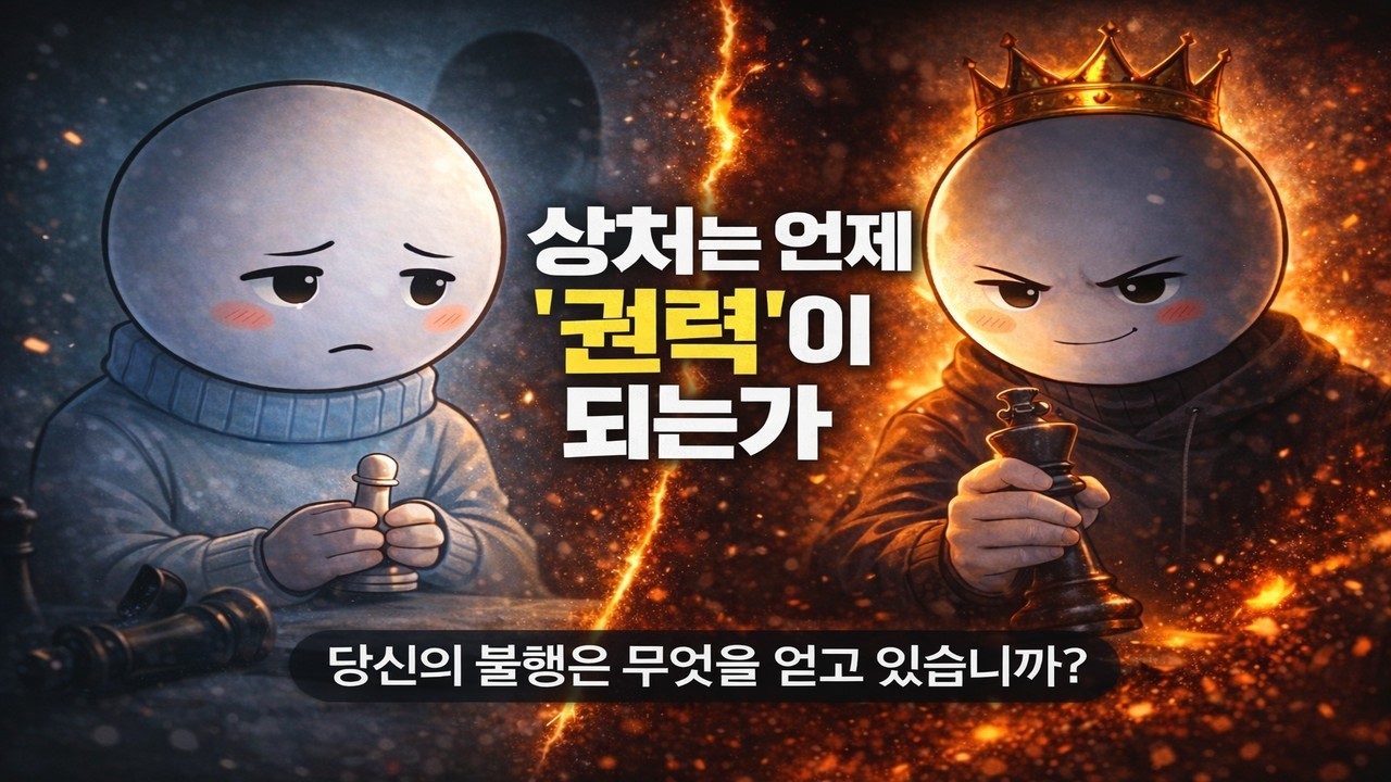 불행이 사라지면 당신은 누구입니까?