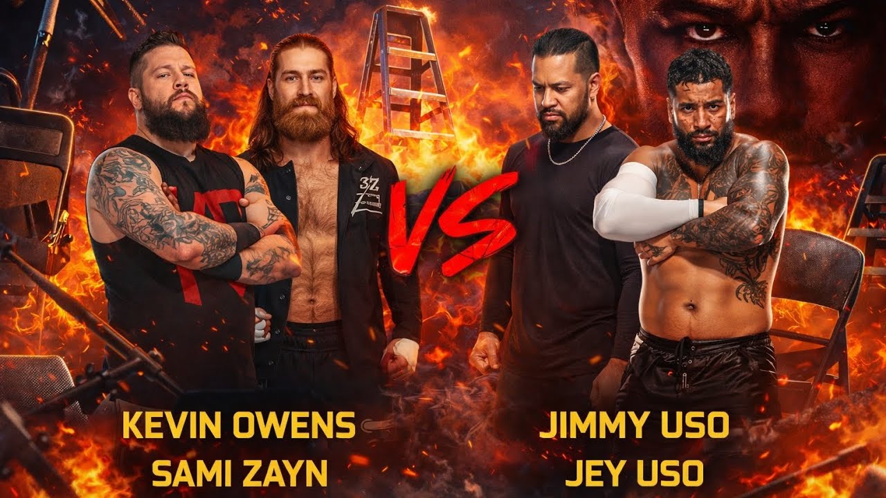 The Usos vs Kevin Owens & Sami Zayn | WrestleMania 39 Night 1 MAIN EVENT | WWE 2K25