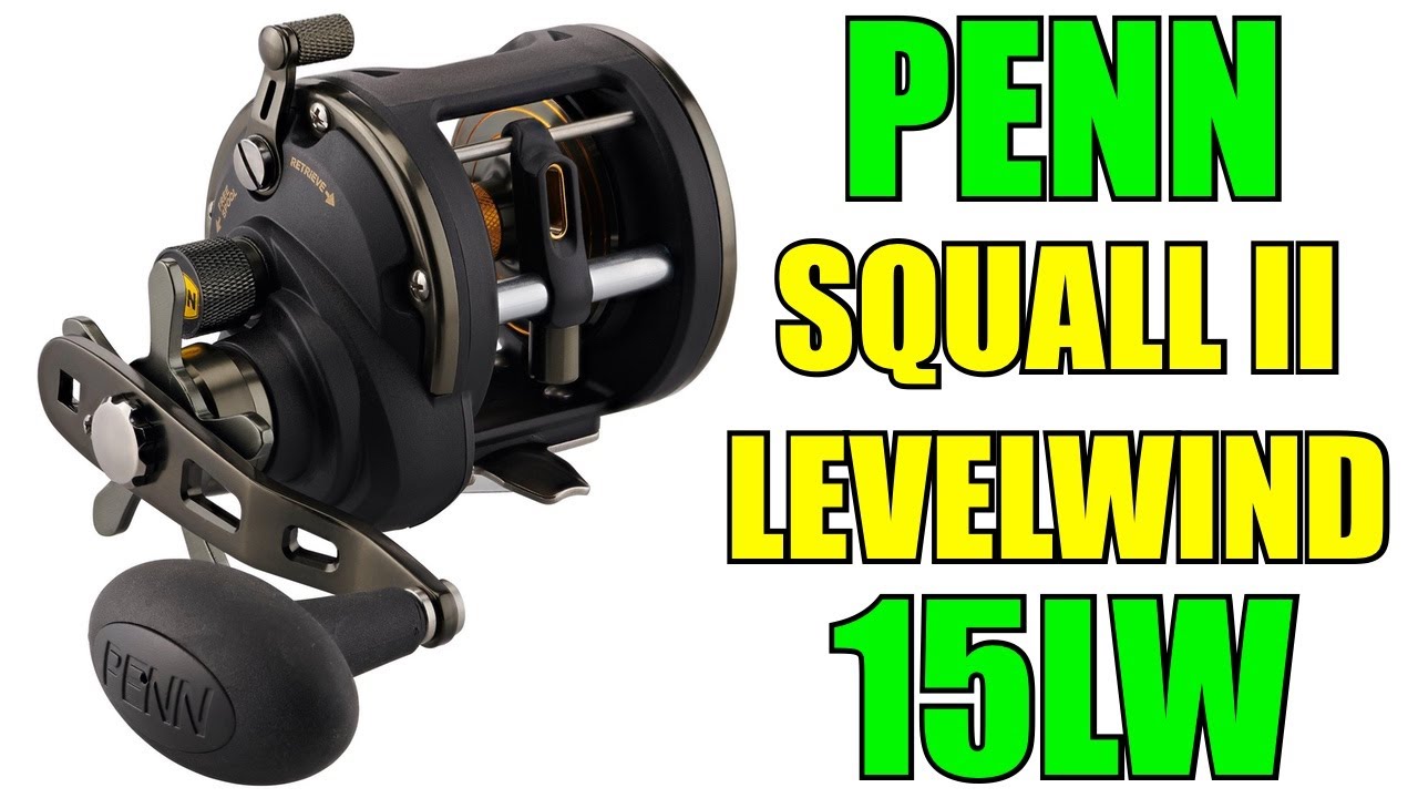 Penn SQLII15LW Squall II Levelwind Reel Review | J&H Tackle