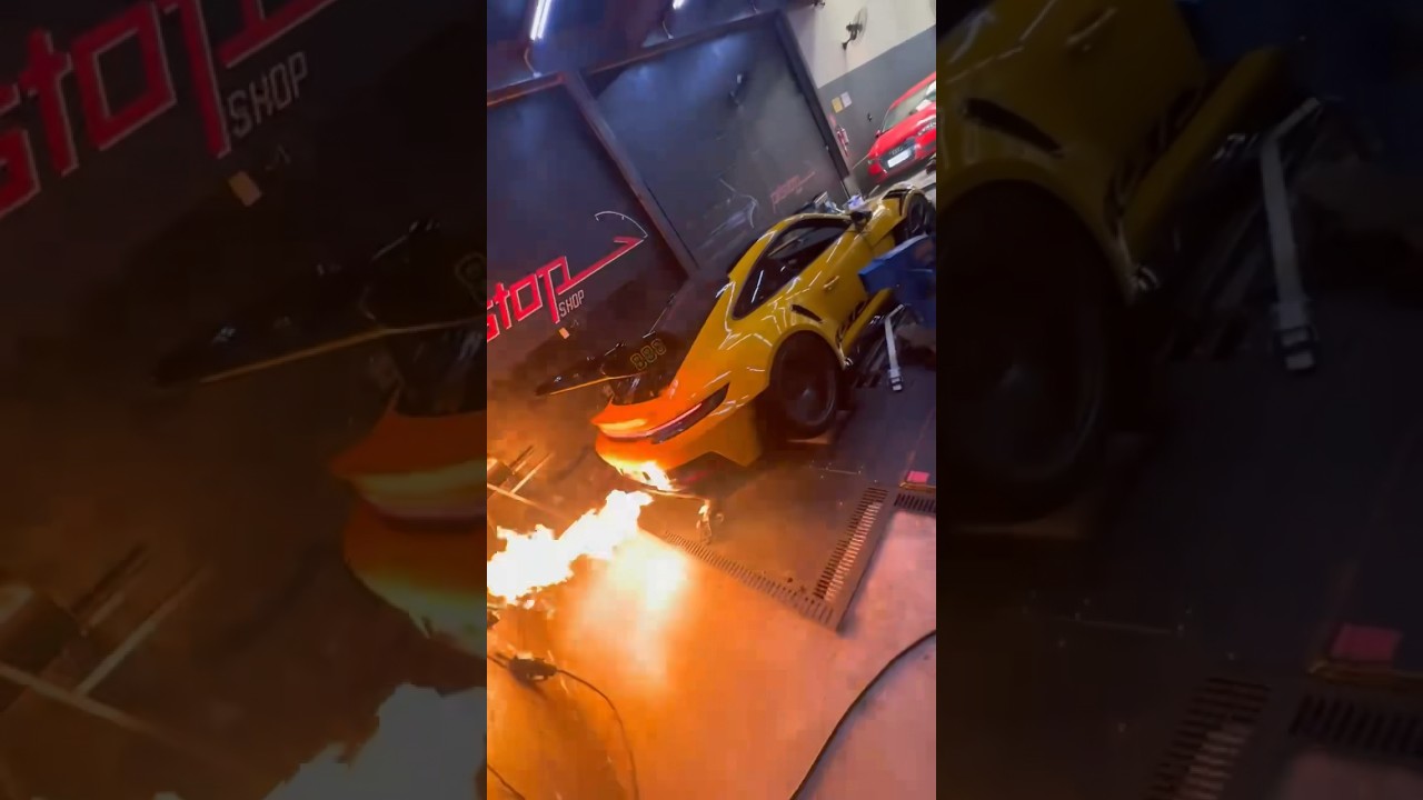 WORLD&rsquo;s FIRST TUNED PORSCHE 992 GT3RS! (S4T STAGE 2 w/ MAP SWITCHING) #stage4tuning #porsche #gt3rs