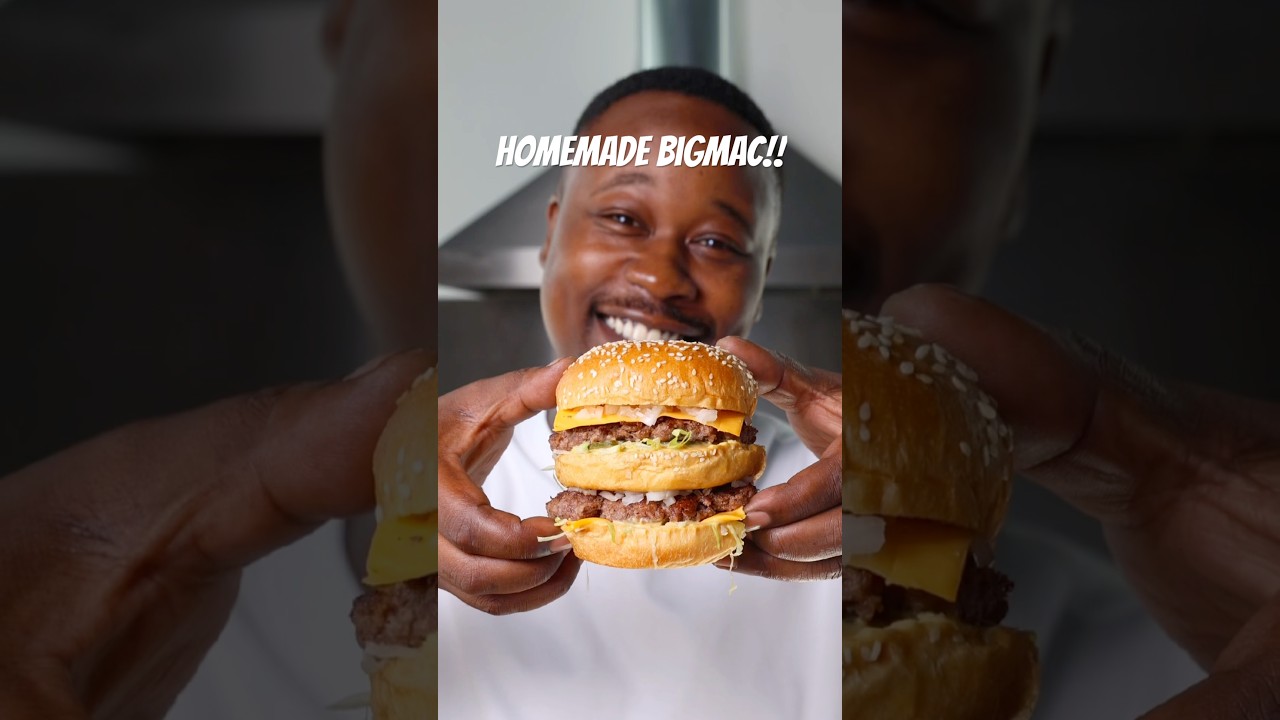 The best homemade BIG MAC recipe!! #bigmac #bigmacsauce #easyrecipes #torontochef