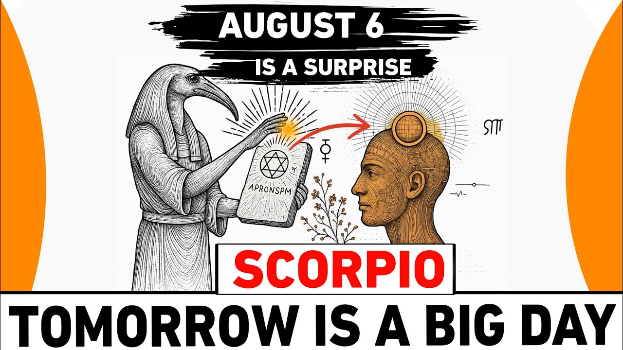 🔥 SCORPIO ♏: August 6 Will Change Everything &ndash; 3 Soul Signs You Can&rsquo;t Ignore 🔓🦂