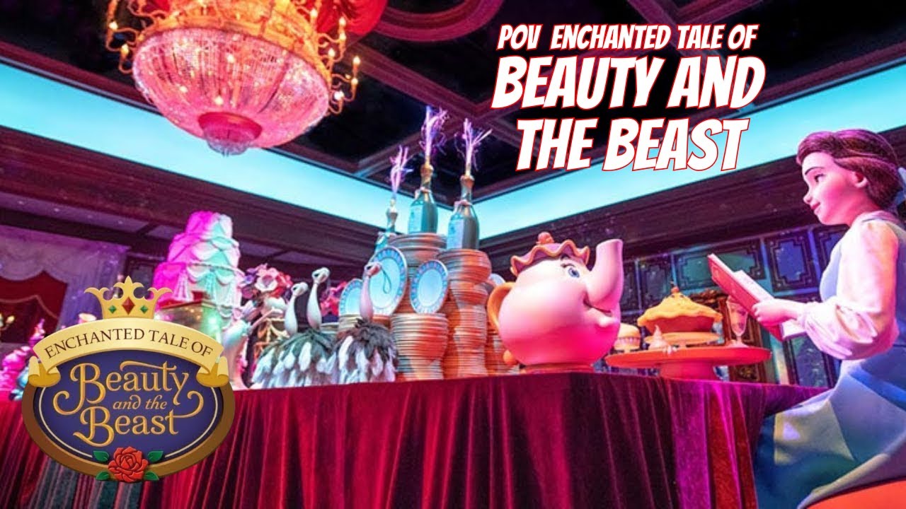 Beauty and the Beast Attraction | Complete POV Tokyo Disneyland Experience