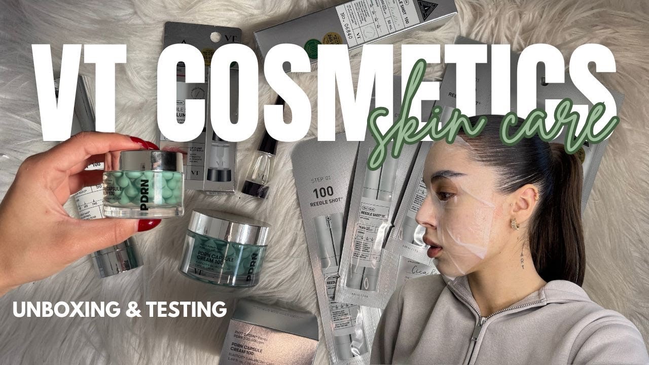VT COSMETICS | unboxing & testing Korejskih skincare proizvoda 🇰🇷