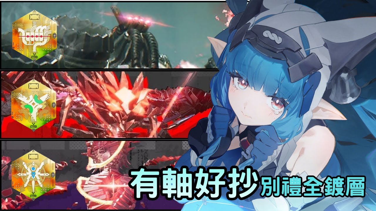 [明日方舟：終末地] 簡單好抄輕鬆鍍層的別禮軸(❌禁用戰鬥料理)！陳千語來也可以鍍層成功！手把手教你玩別禮！