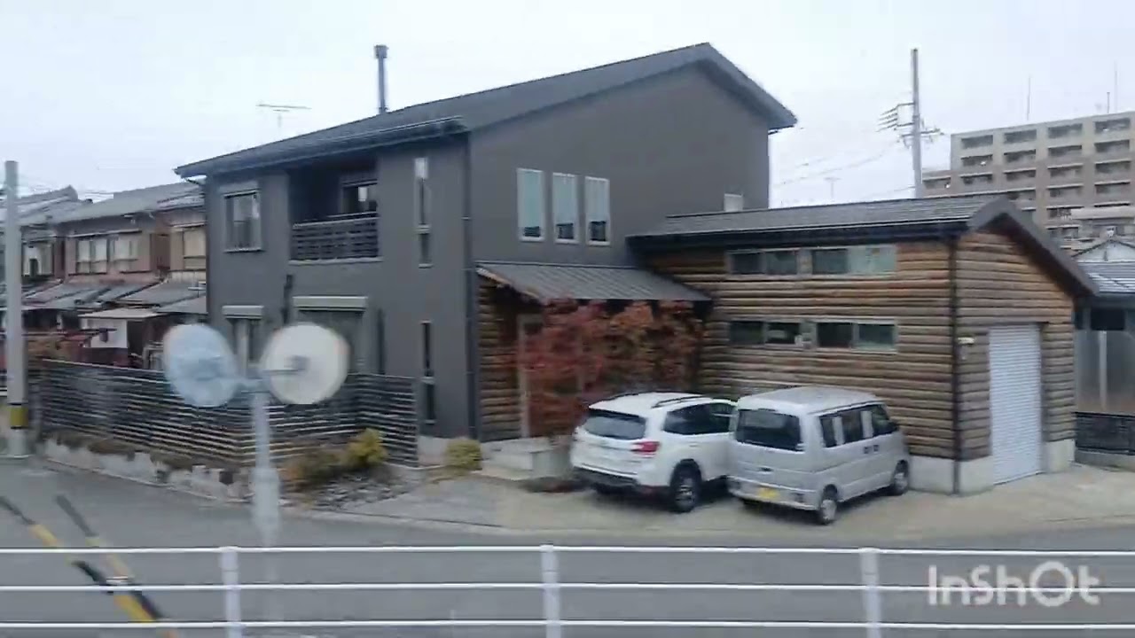 近鉄名古屋線　名古屋～桑名　左側車窓
