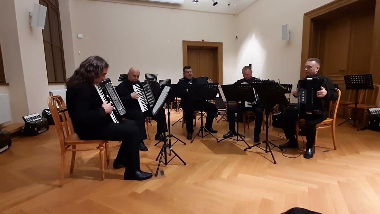 Opening Concert in Prague - Kwintet Akordeonowy- 