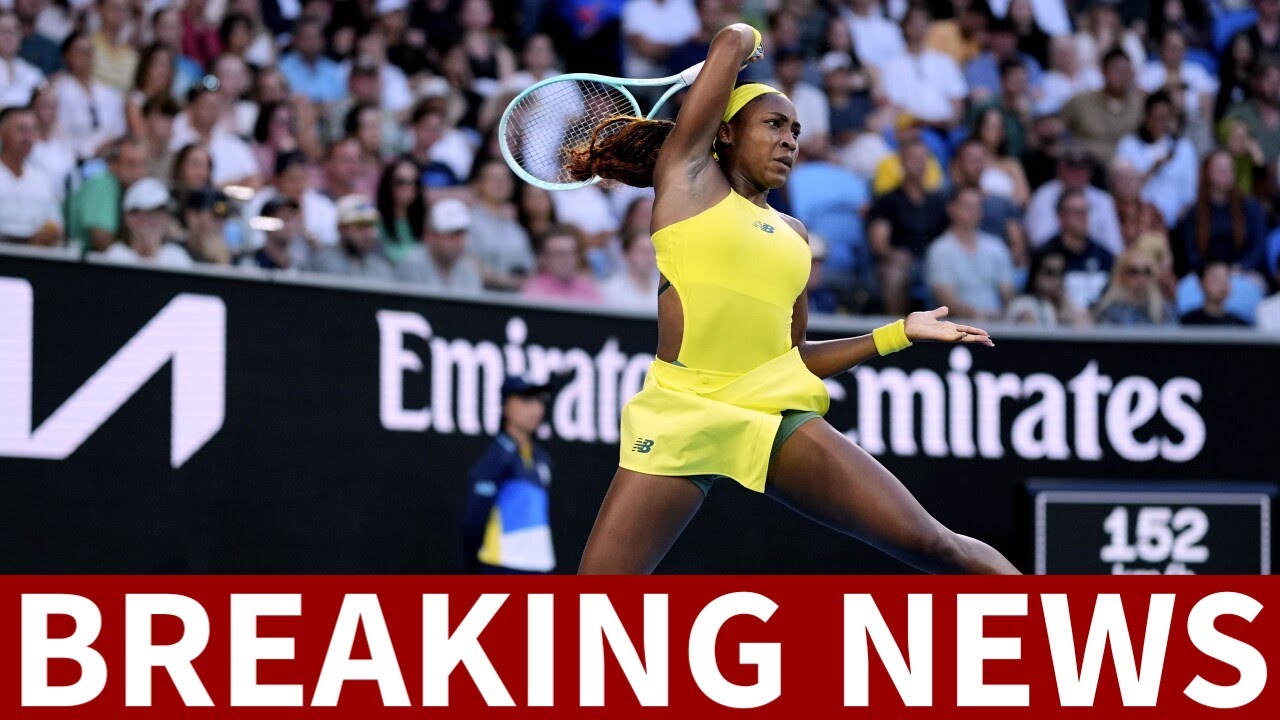 Teen Tennis Sensation Coco Gauff Fights for Glory in the Australian Open 2026 Against Rising Star Ol