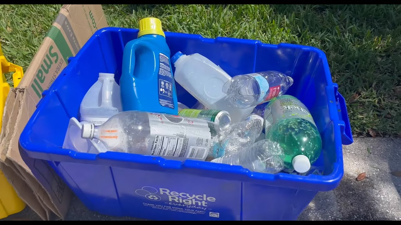 2023 Solid Waste Authority of PBC Plastic Bottles, Jugs and Glass Jars