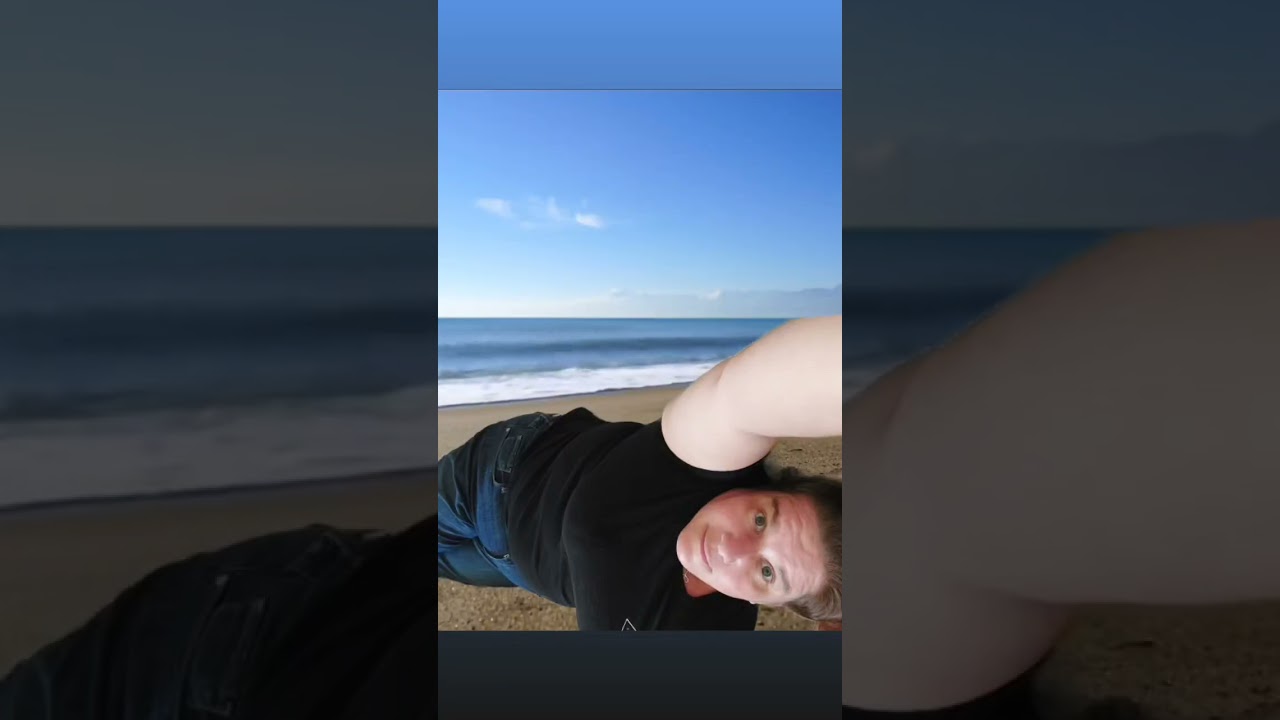 Julia at the Beach