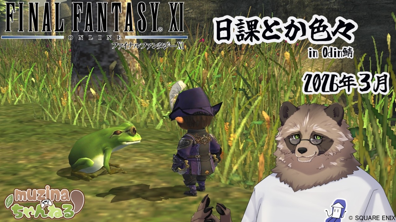 【FF11/Odin鯖】なんも考えてない！【初見/コメント/参加大歓迎】【ネタバレあり】