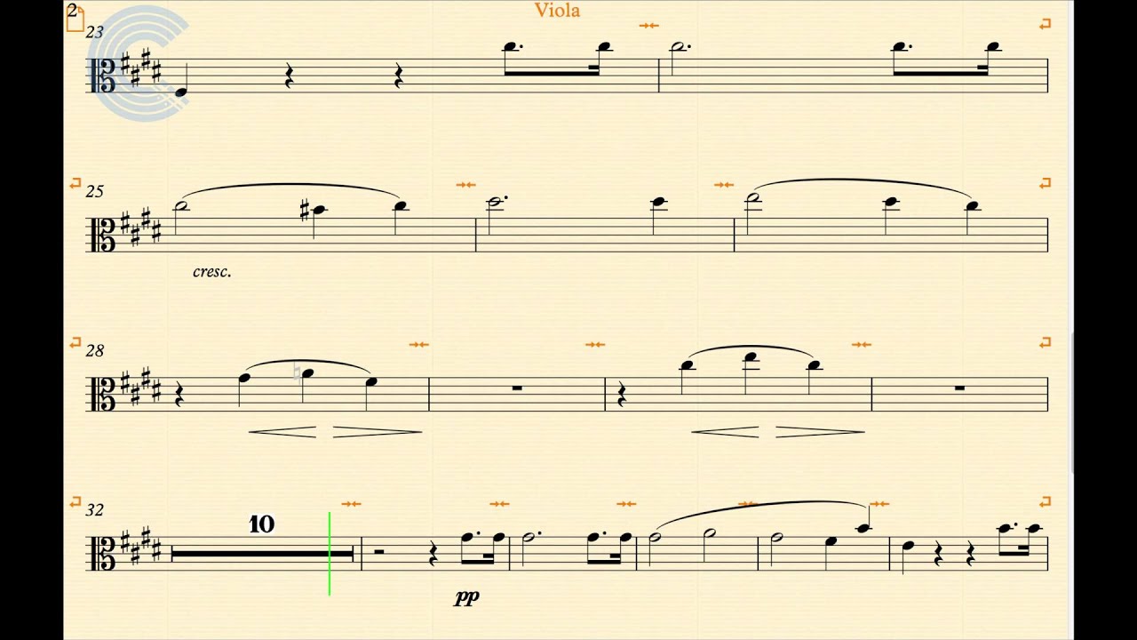 Viola - Moonlight Sonata - Beethoven - Sheet Music & Chords