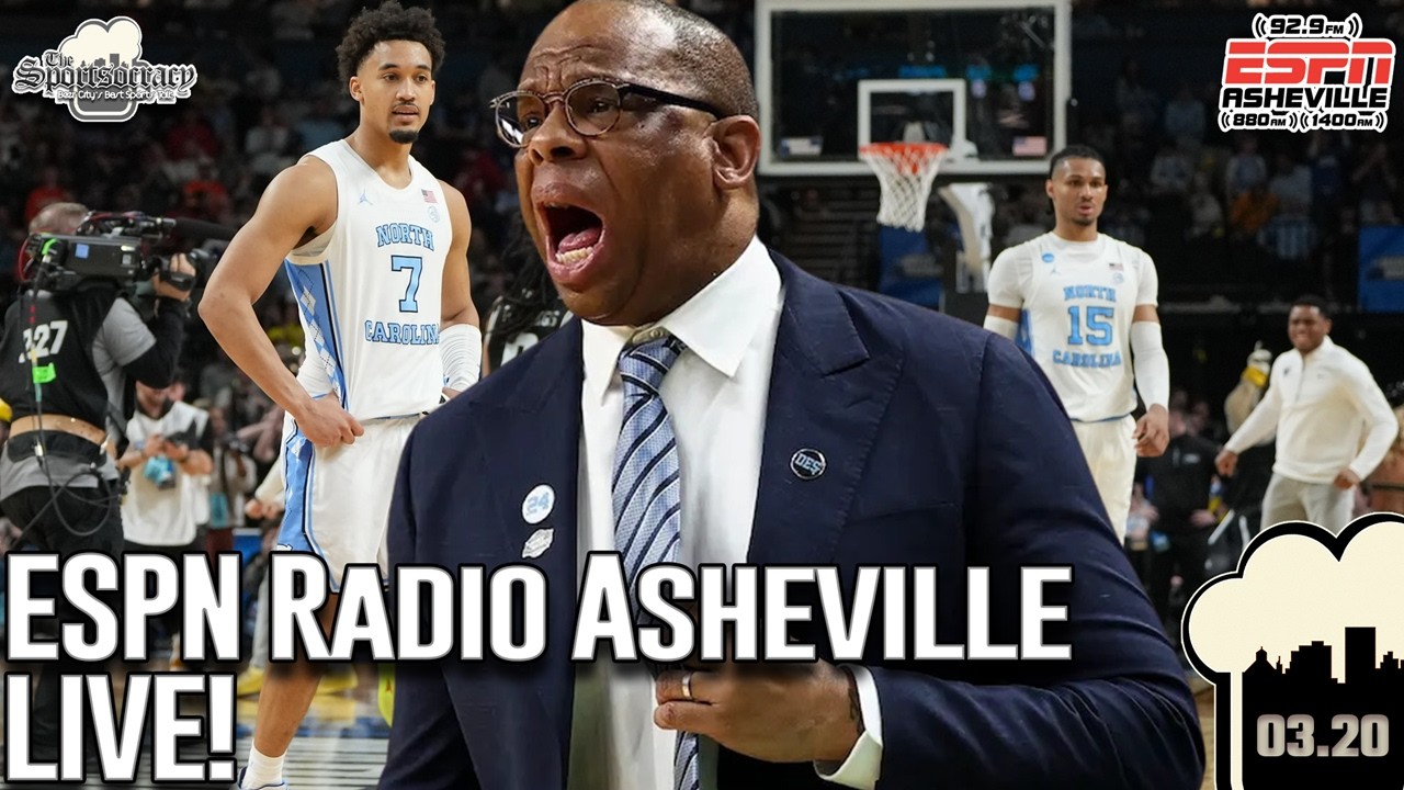 UNC MELTDOWN 🔥 Tar Heels COLLAPSE vs VCU + 2026 NFL Draft │ ESPN Radio Asheville LIVE!