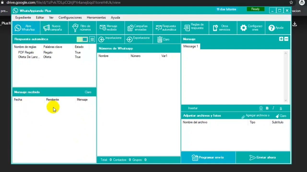 Whatbot plus como Iniciar configuración