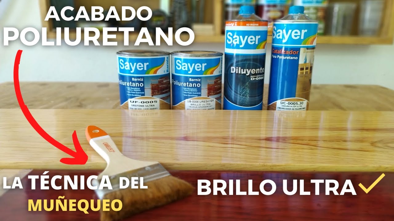 ¡COMO FONDEAR Y BARNIZAR A MANO? | PROCESO COMPLETO