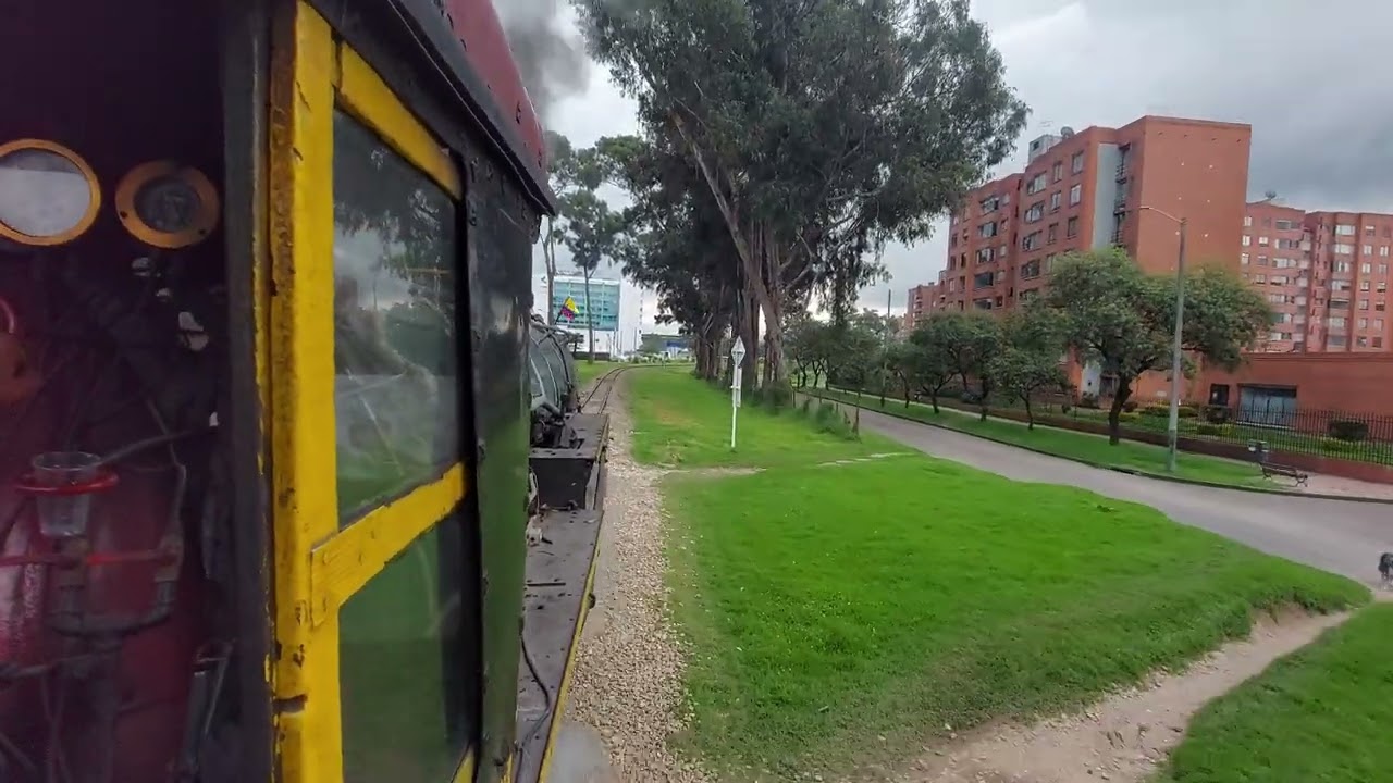 Trenes de Colombia -  Locomotora 85 - Parte 3 Recorrido E. de la Sabana a Estación Usaquén- Nov 2022