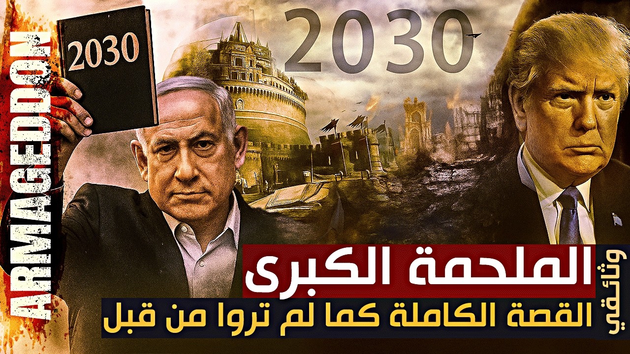 وثائقي الملحمة الكبرى من البداية للنهاية ومعركة هرمجدون وبداية نهاية العالم كاملة علامات الساعة