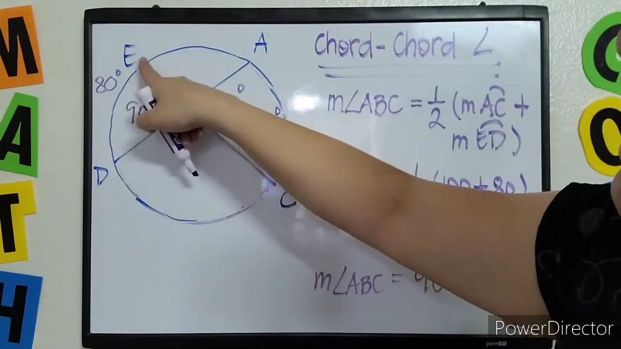 TAGALOG: Central & Inscribed Angles, Angles Formed by Chords, Tangents & Secants #TeacherA