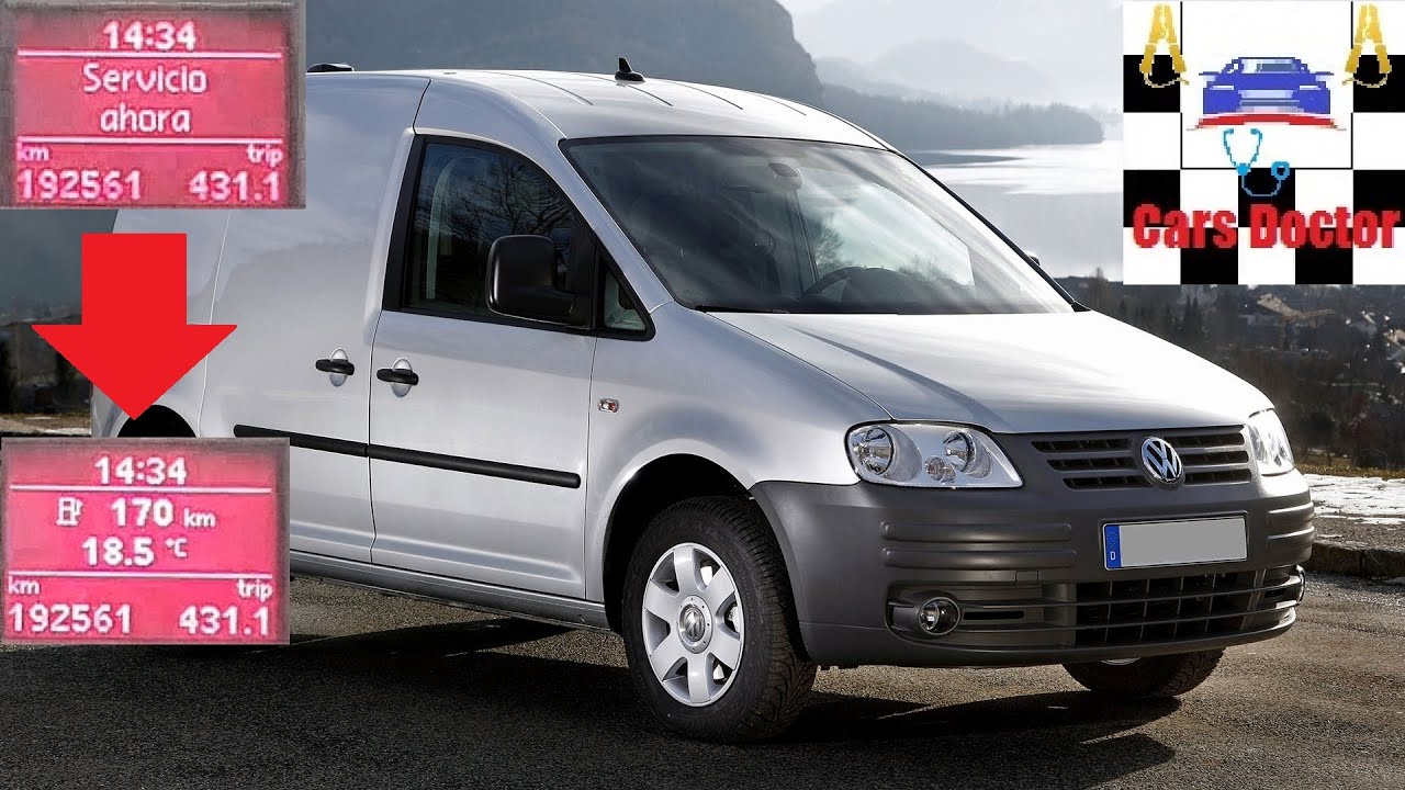 Borrar Resetear Servicio Inspeccion Volkswagen Caddy 2005