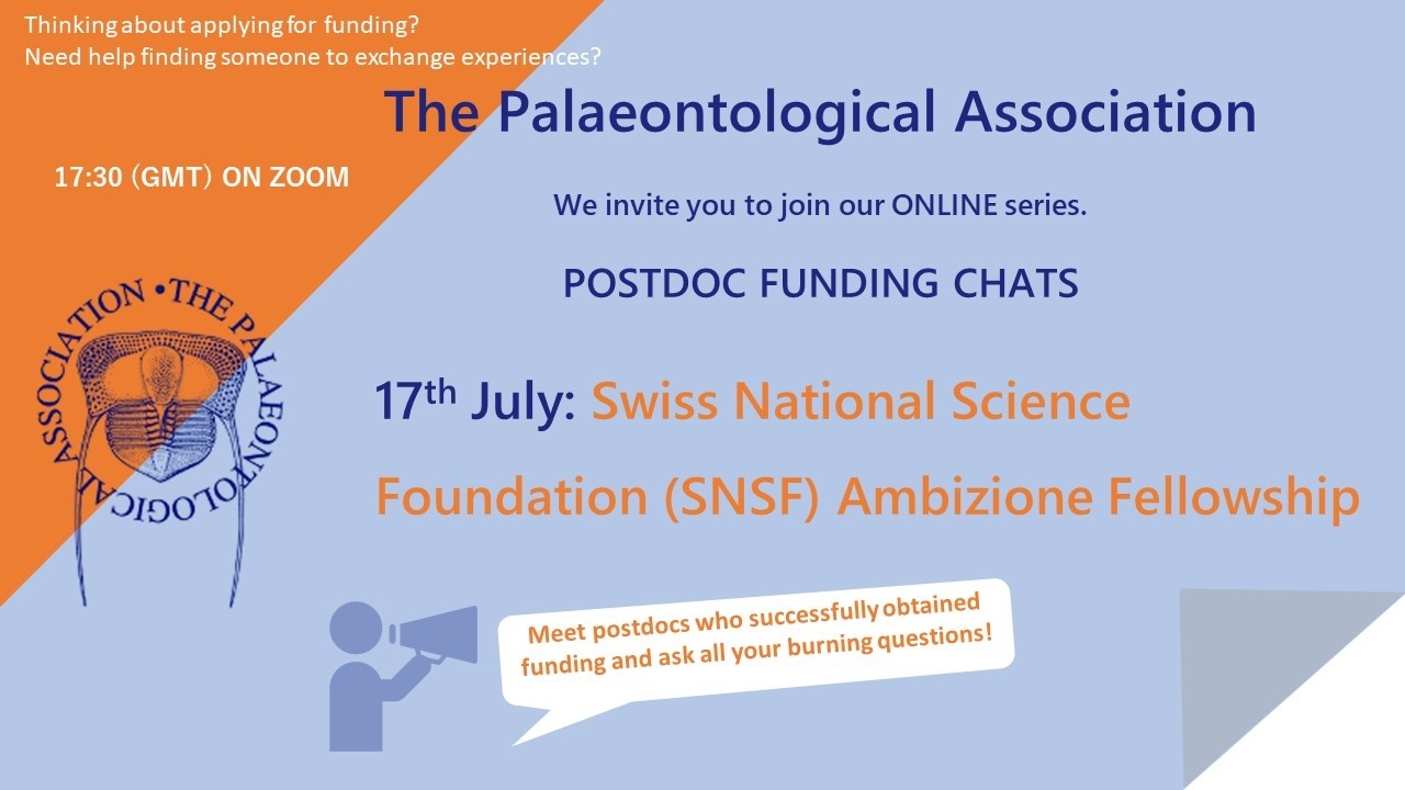 ECR Webinar: Swiss National Science Foundation (SNSF) Ambizione Fellowship