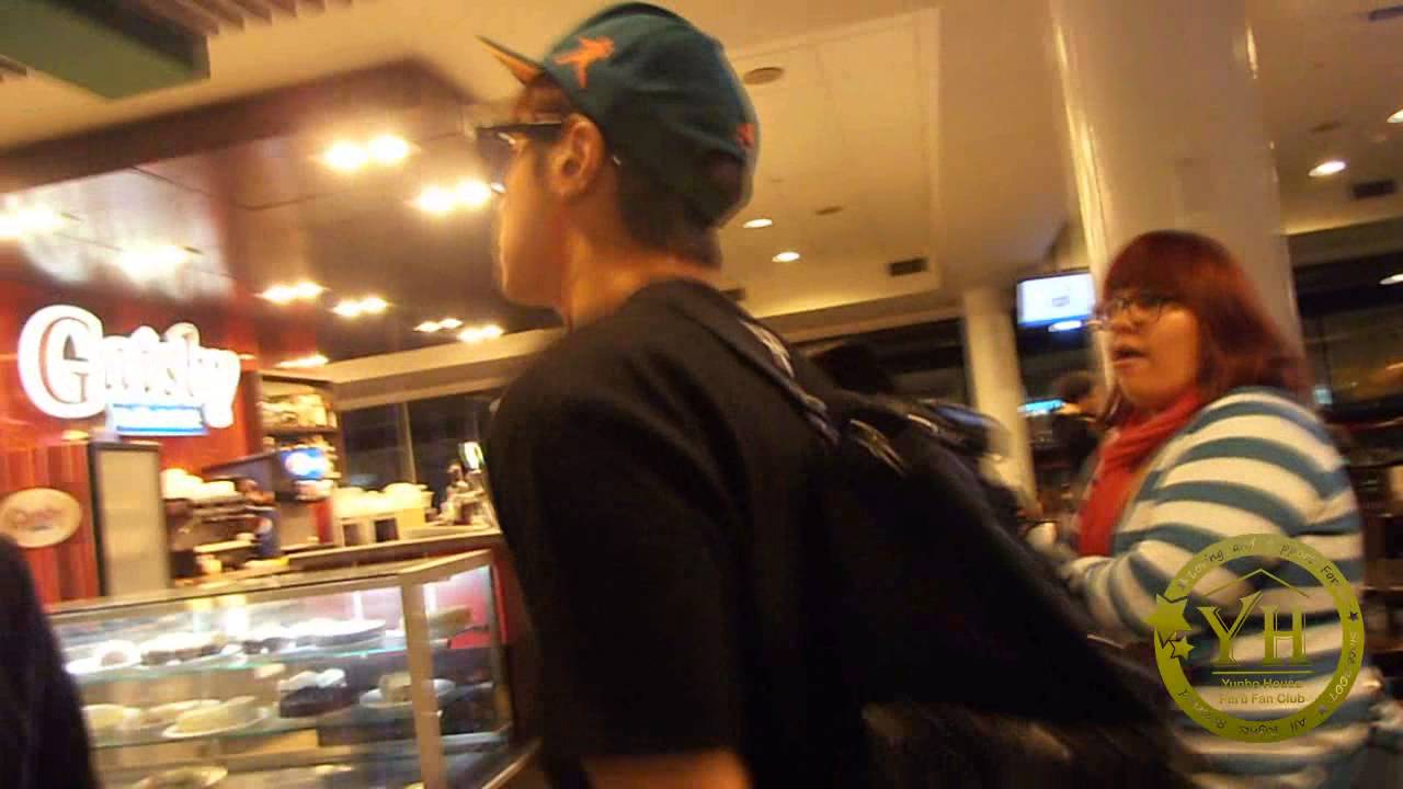 [Yunho House Peru FC] 130708 Yunho at Chilean airport leaving vip room