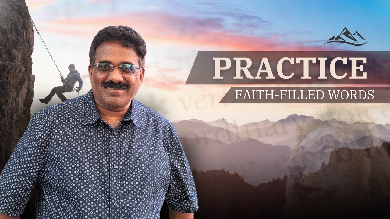 Your words have power | How to speak & practice Faith filled Words | Br Johnson sequeira
