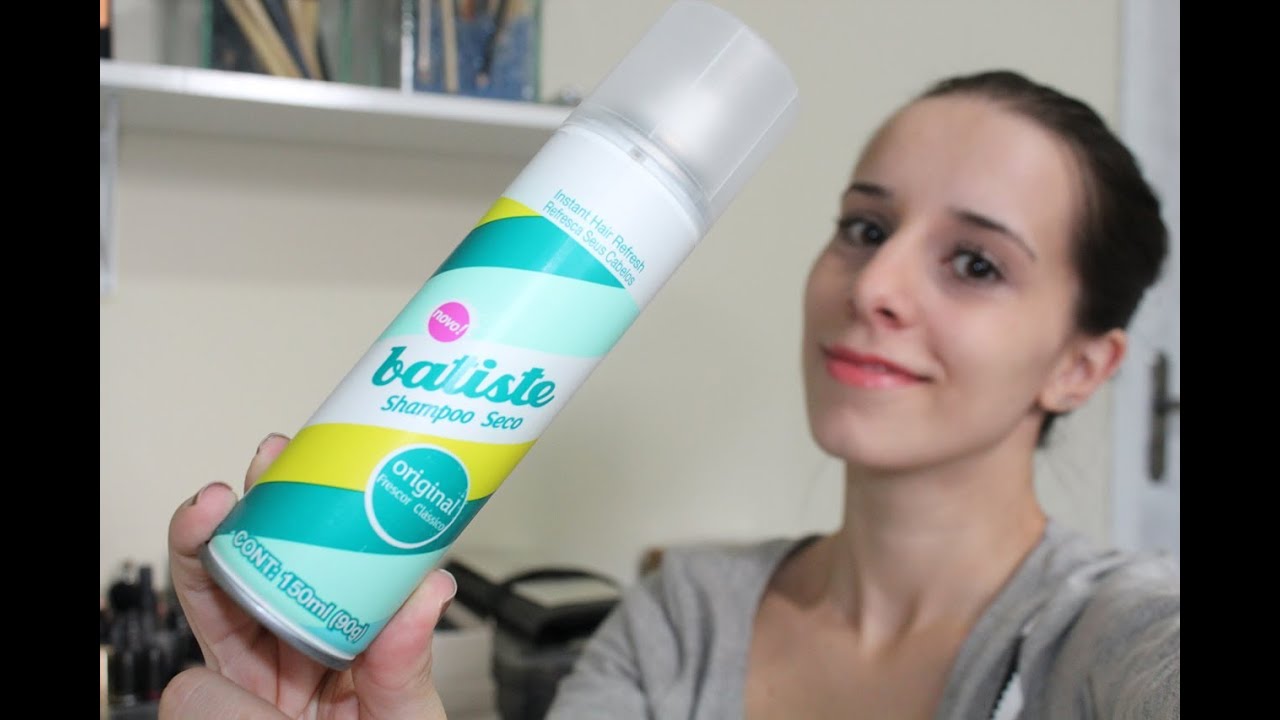 Shampoo seco Batiste - Resenha e Como eu uso